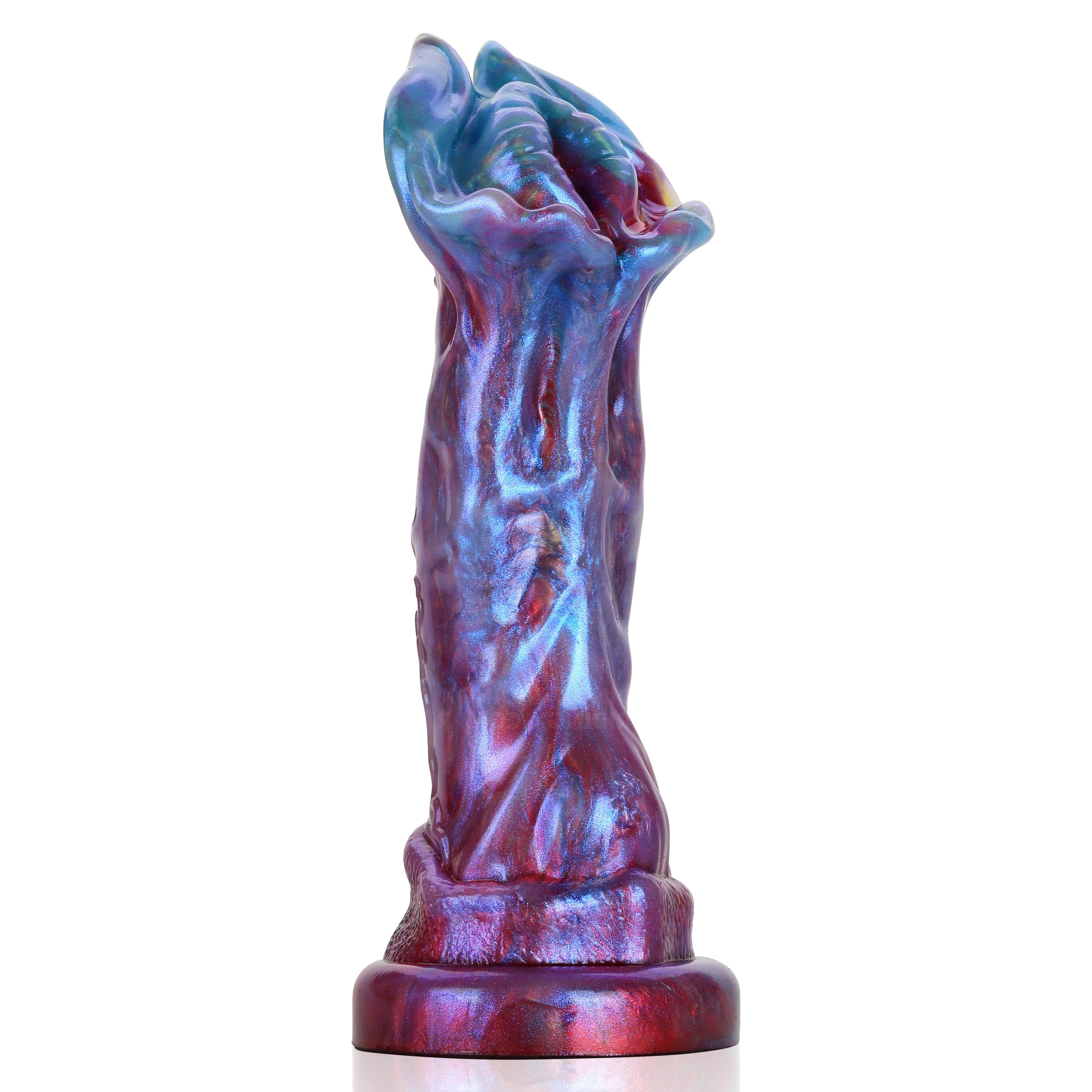 9.1 Inch Hyper Realistic Monster Dildo Perfect for Deep Vaginal Sex & Anal Sex Adventures Silicone Dildo & Waterproof - Forbidden Aura