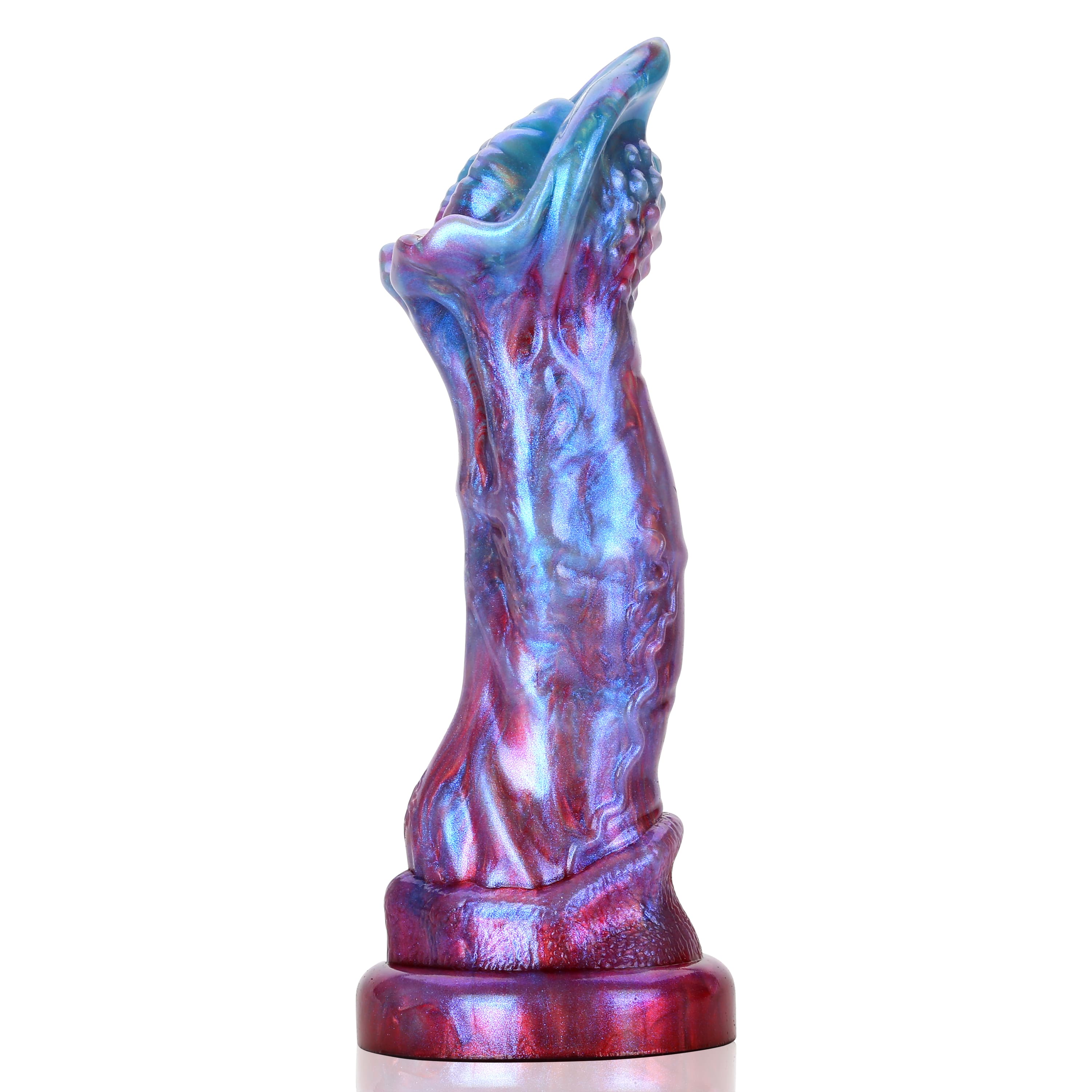 9.1 Inch Hyper Realistic Monster Dildo Perfect for Deep Vaginal Sex & Anal Sex Adventures Silicone Dildo & Waterproof - Forbidden Aura