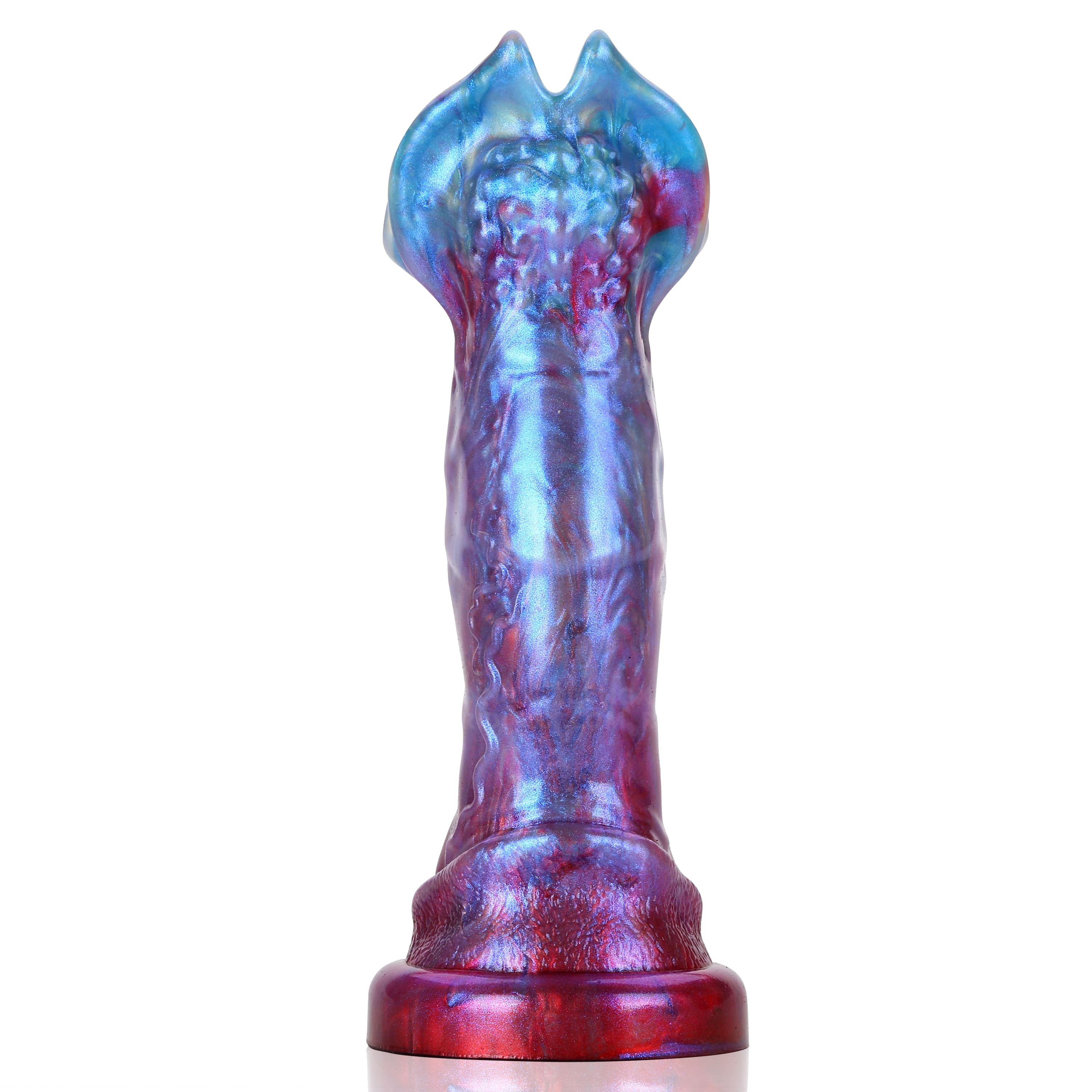 9.1 Inch Hyper Realistic Monster Dildo Perfect for Deep Vaginal Sex & Anal Sex Adventures Silicone Dildo & Waterproof - Forbidden Aura