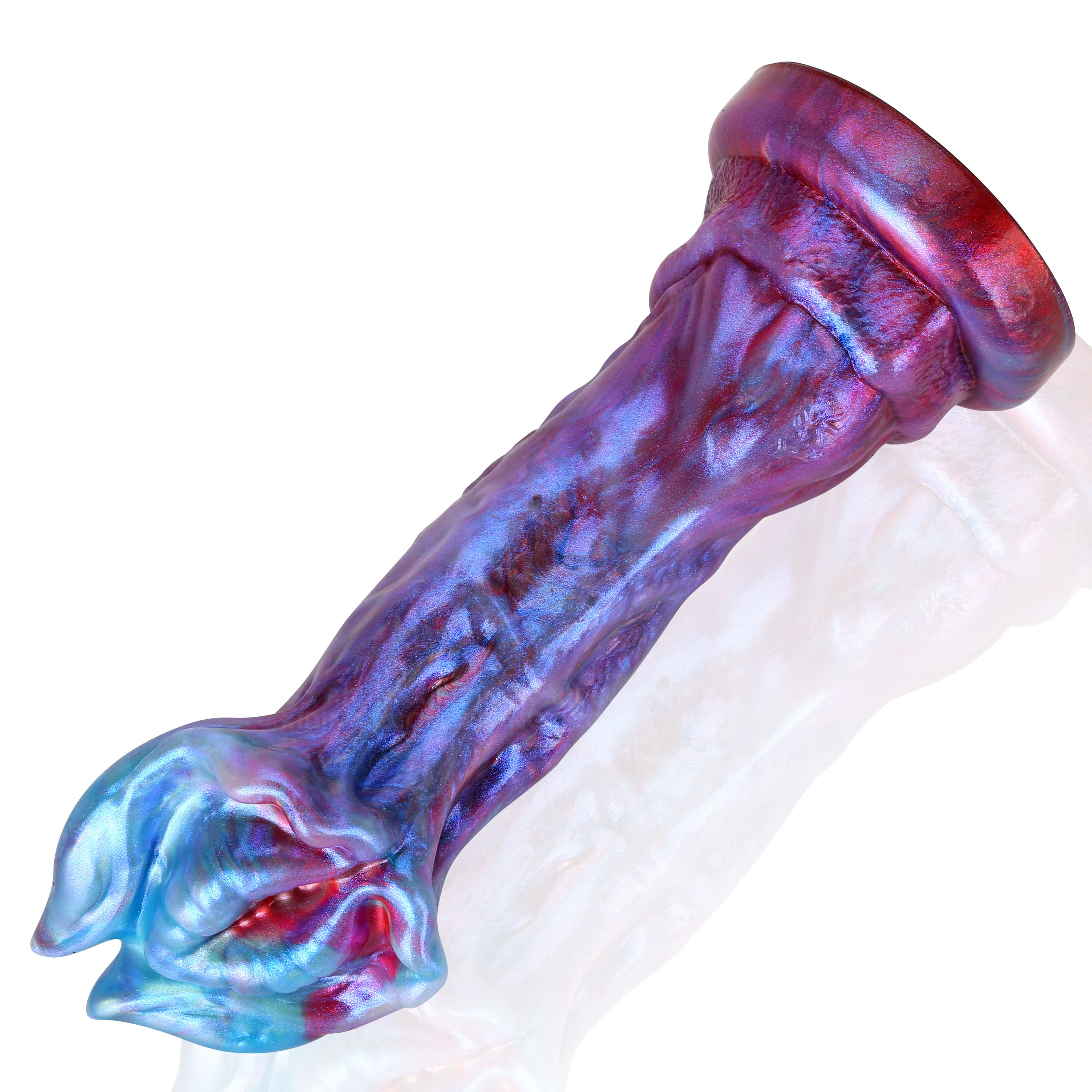 9.1 Inch Hyper Realistic Monster Dildo Perfect for Deep Vaginal Sex & Anal Sex Adventures Silicone Dildo & Waterproof - Forbidden Aura