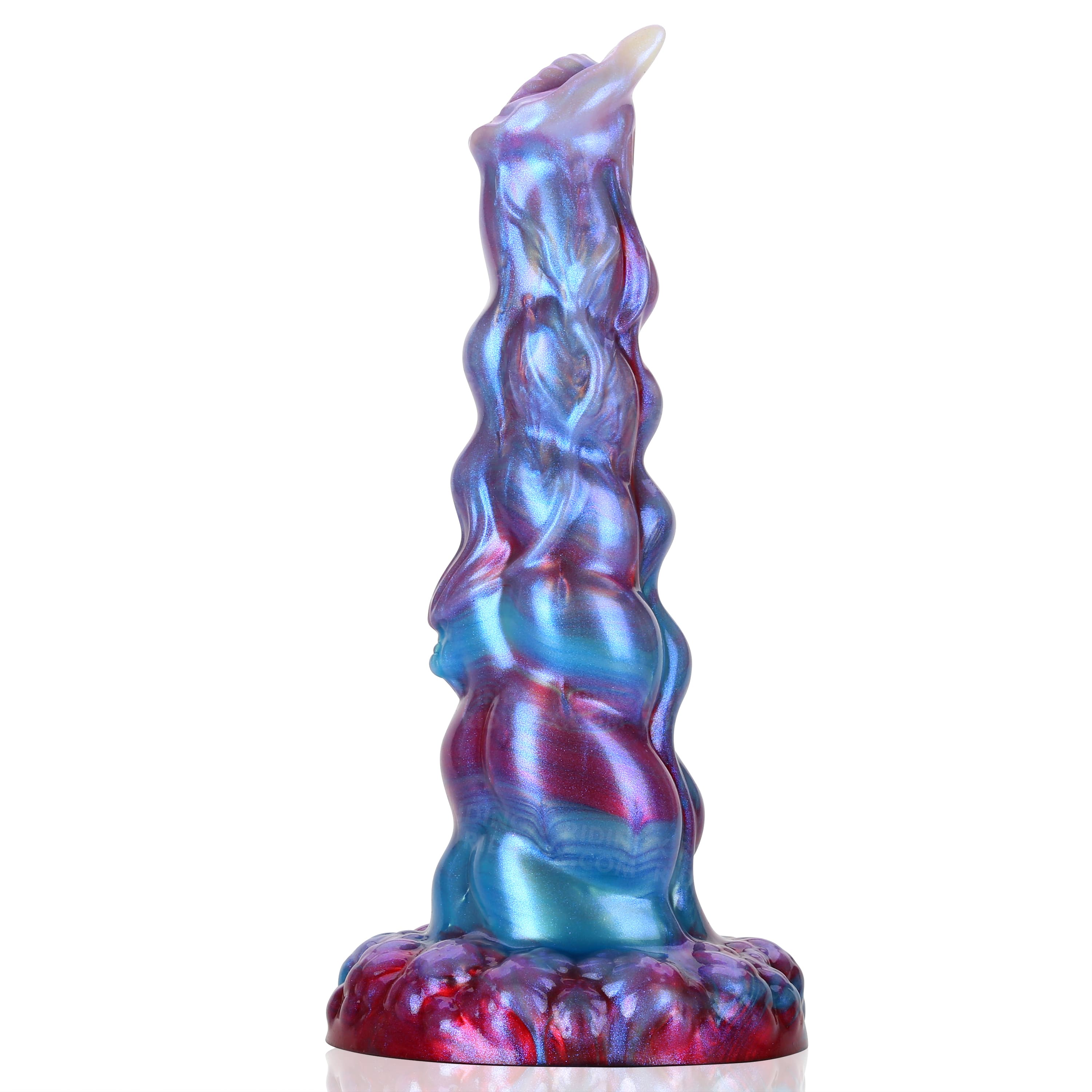 10.5 Inch Deep-Stimulating Fantasy Monster Dildo for Ultimate Vaginal Sex & Anal Sex Satisfaction IPX Waterproof- Oceans Grip