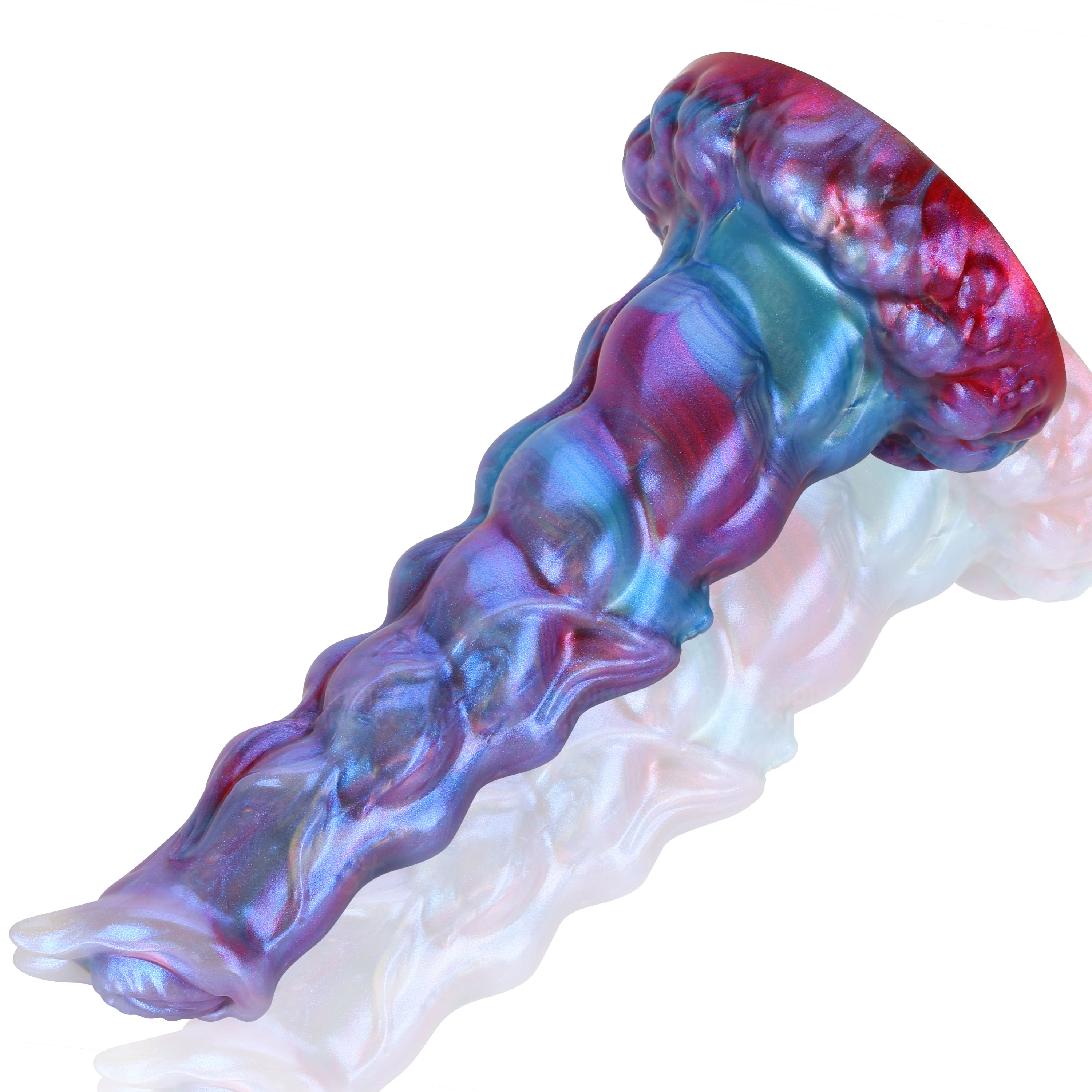 10.5 Inch Deep-Stimulating Fantasy Monster Dildo for Ultimate Vaginal Sex & Anal Sex Satisfaction IPX Waterproof- Oceans Grip