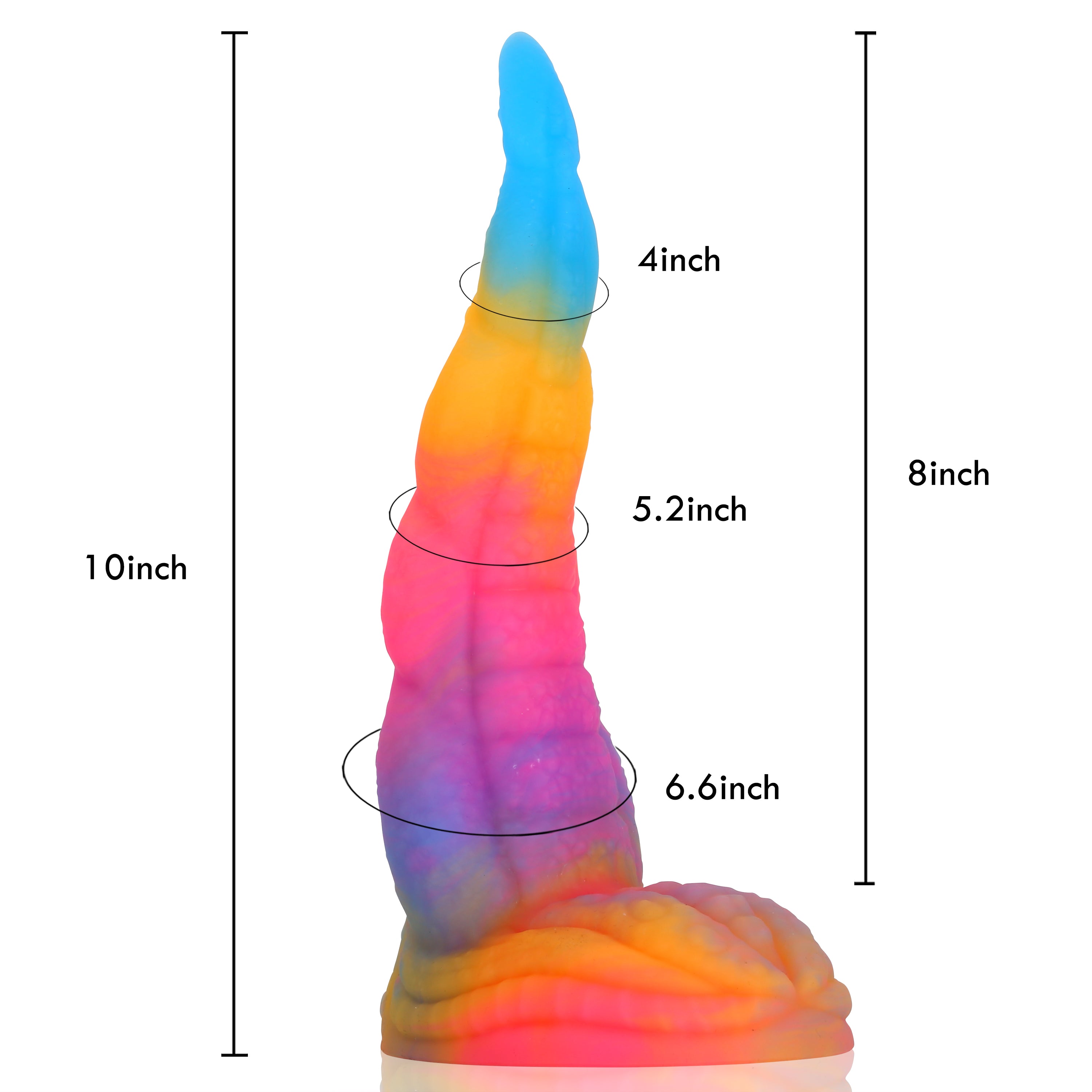 10 Inch Luxury Monster Tentacle Dildo in Silicone for Intense Vaginal Sex & Anal Sex Bliss & Waterproof - Aqua’s Touch