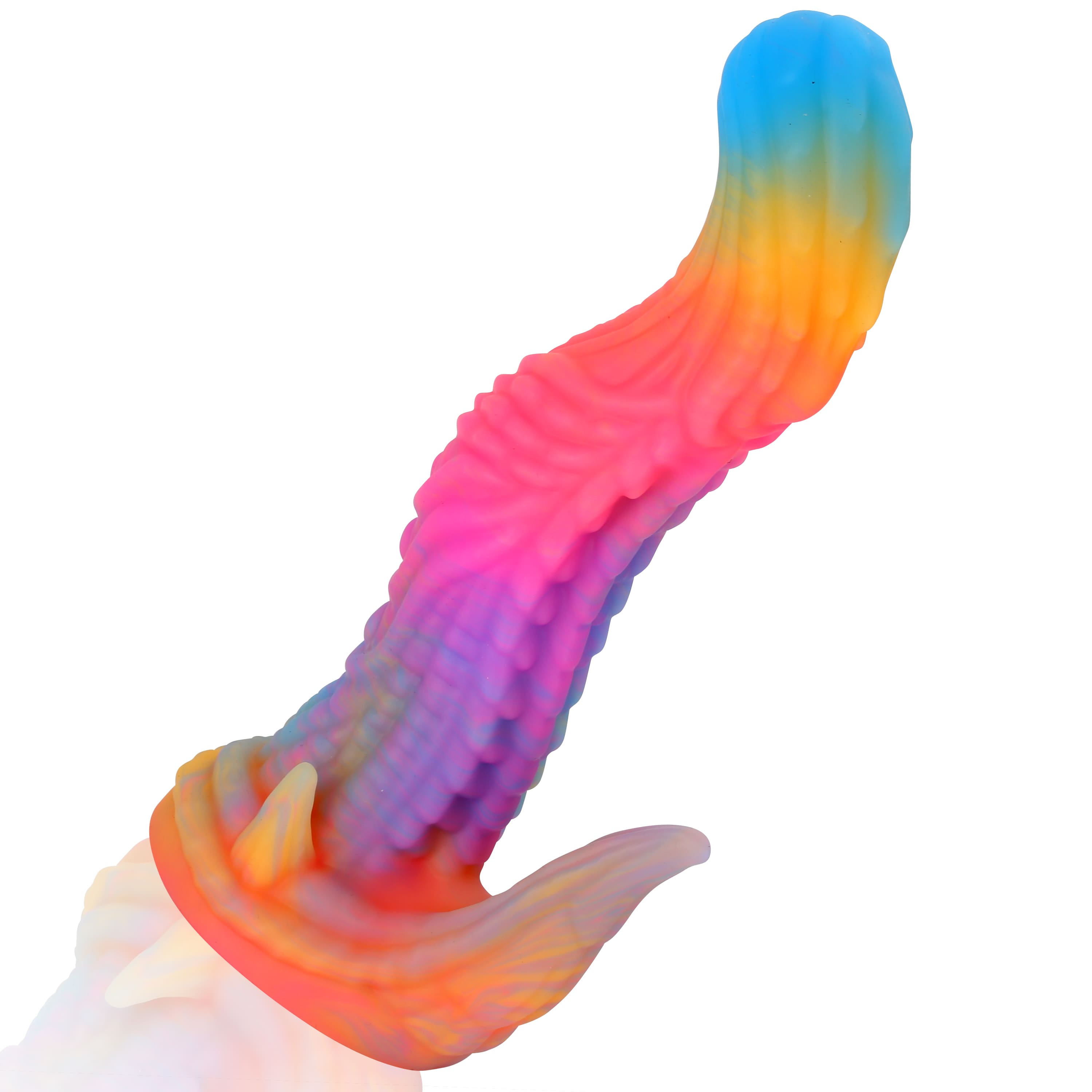 10 Inch Deep-Stimulating Monster Tentacle Dildo Premium Silicone for Vaginal Sex & Anal Sex & Waterproof - Rainbow Moscato