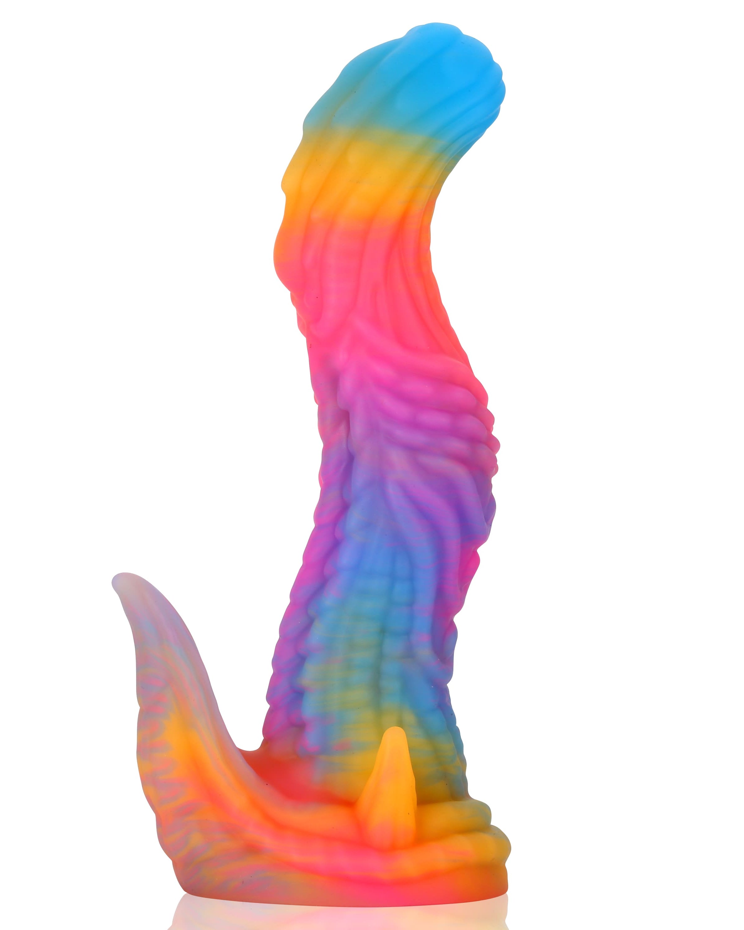 10 Inch Deep-Stimulating Monster Tentacle Dildo Premium Silicone for Vaginal Sex & Anal Sex & Waterproof - Rainbow Moscato