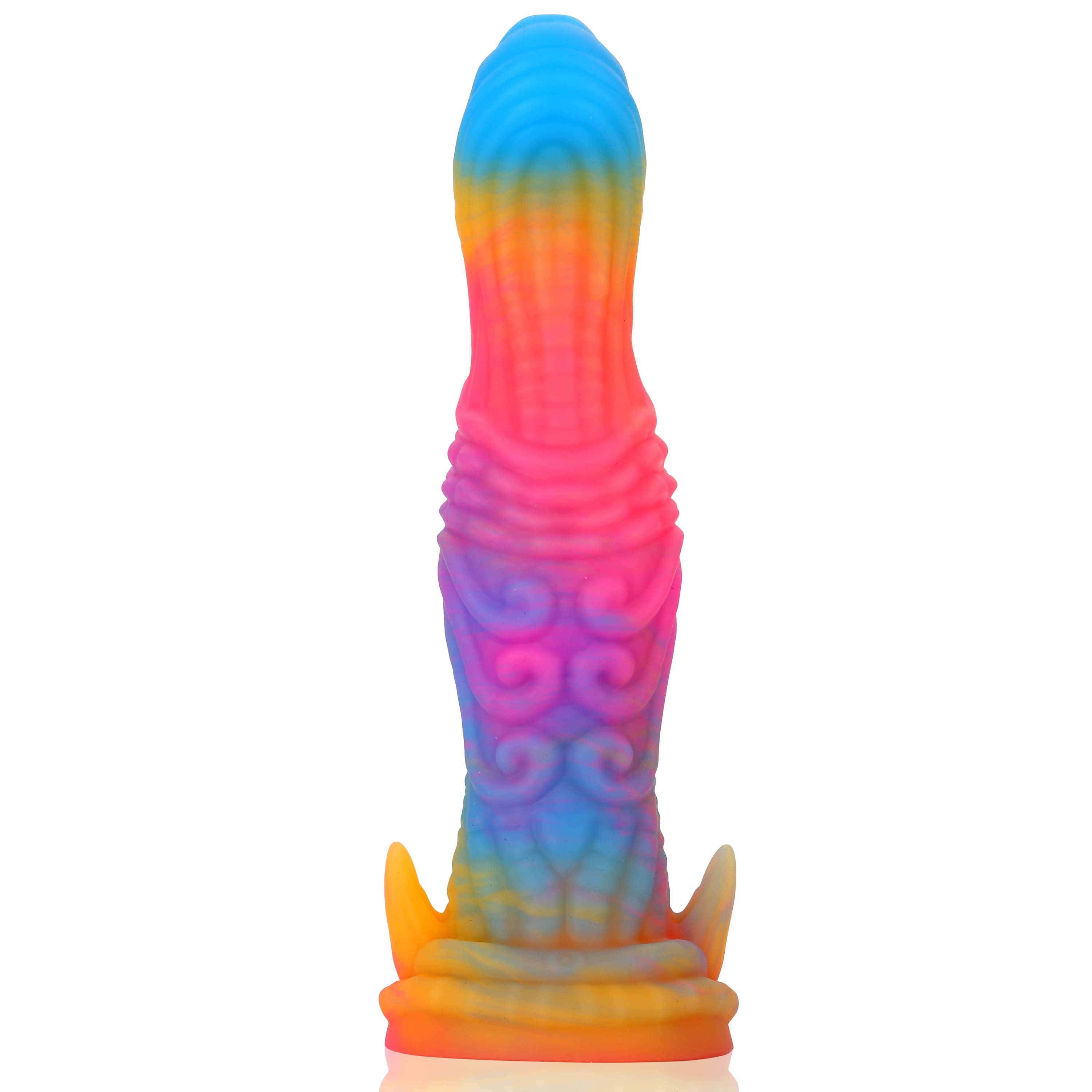 10 Inch Deep-Stimulating Monster Tentacle Dildo Premium Silicone for Vaginal Sex & Anal Sex & Waterproof - Rainbow Moscato