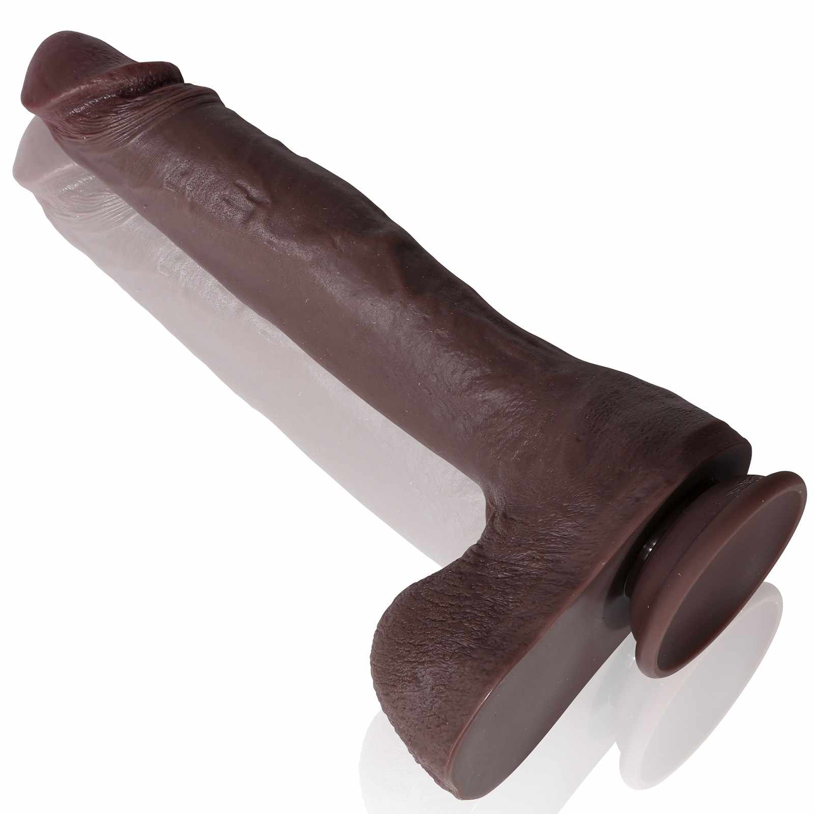 Alex black 10Inch Realistic Huge Black Dildo