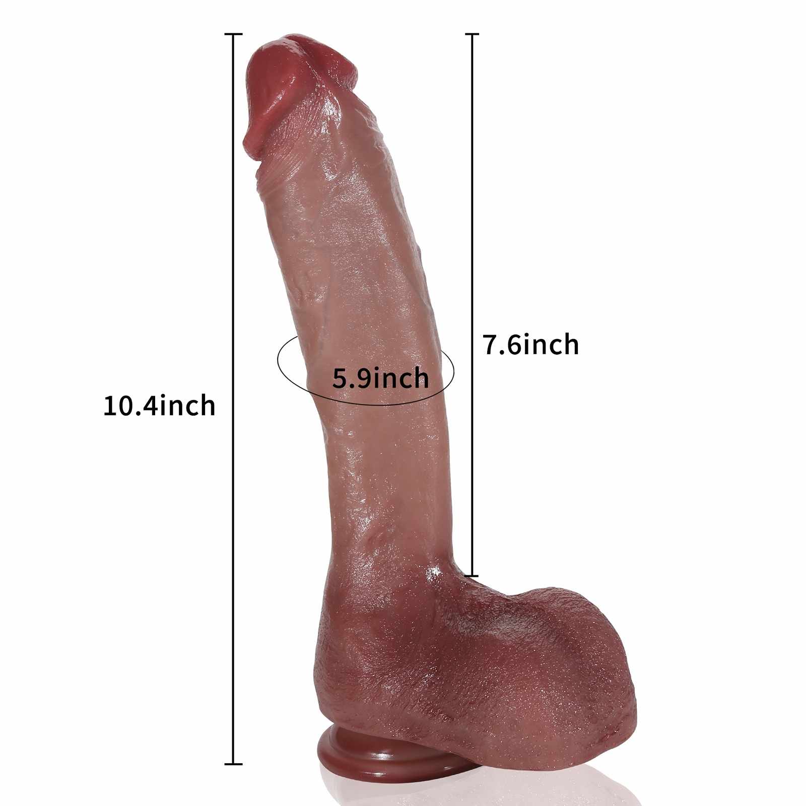 Alex Brown 10Inch Realistic Huge Dildo