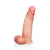 David - 8 Inch Sliding Outer Skin Individual Floating Testicles Dildo 