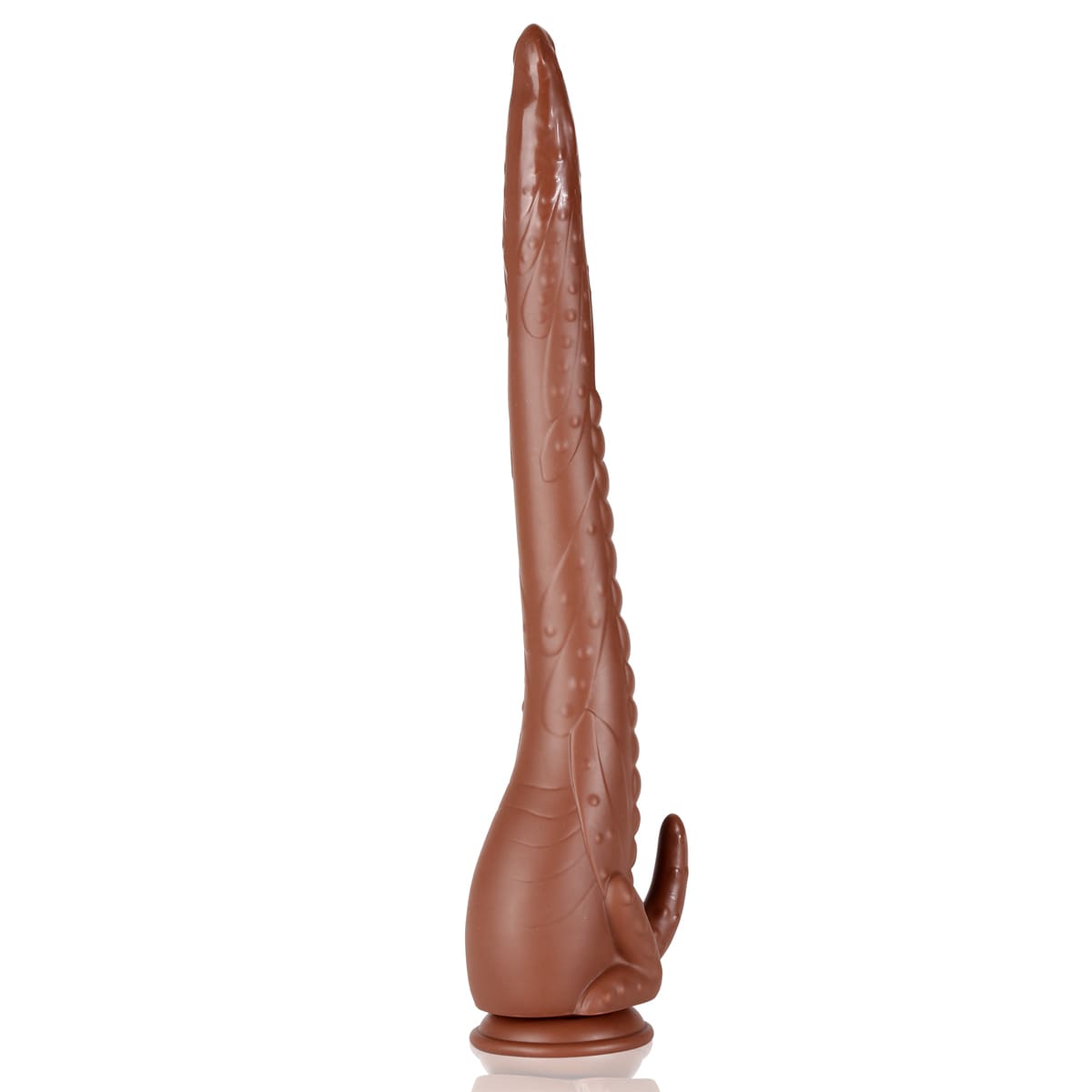 Elephant  PVC 18 Inch Extra Long Skinny Anal Dildo