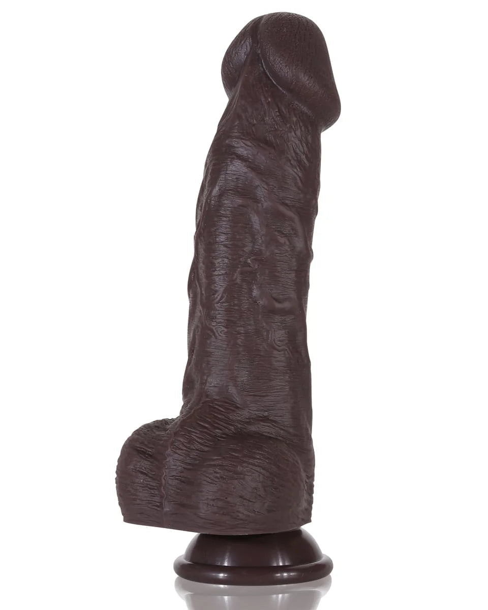 Gáby 9.6inch Black Thick Realistic Dildo Ultra Thick Big Anal Dildo