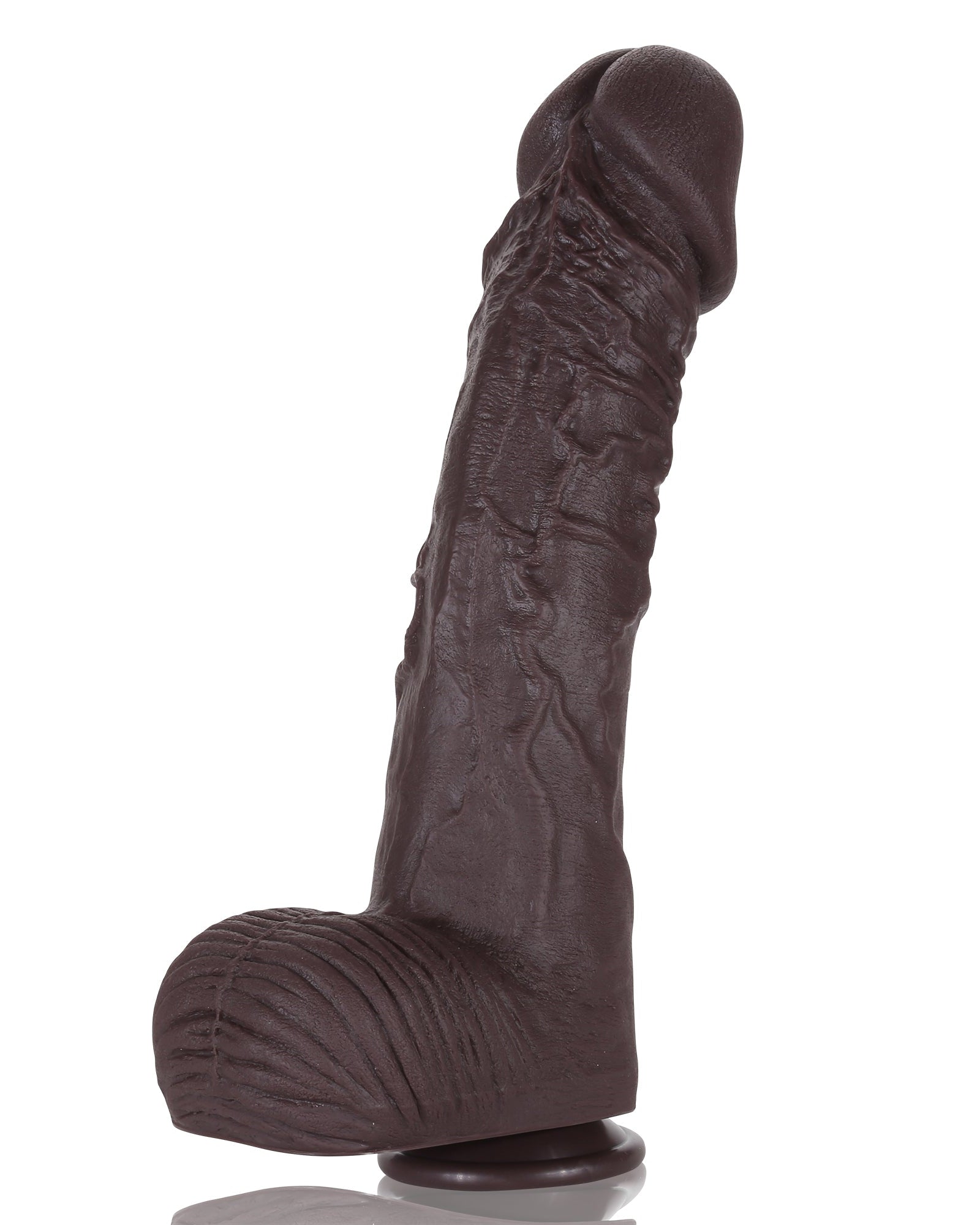 Tony 14 inch Black Big Realistic Dildo Dual Density Huge Dildo Unisex