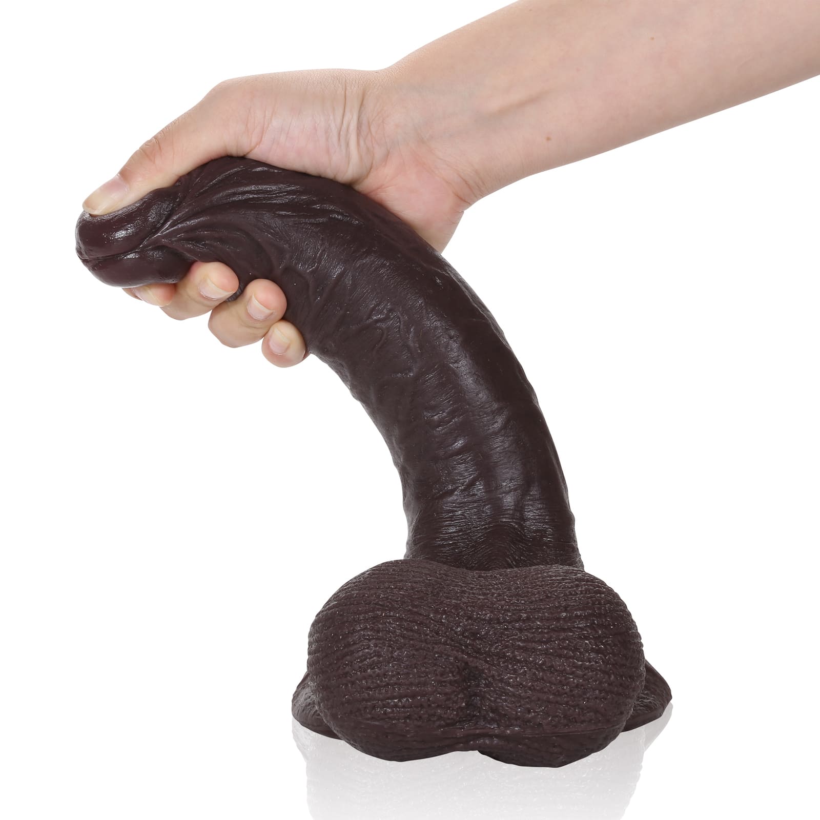 Kevin 9inch Soft Lifelike Dildo With Realistic Balls