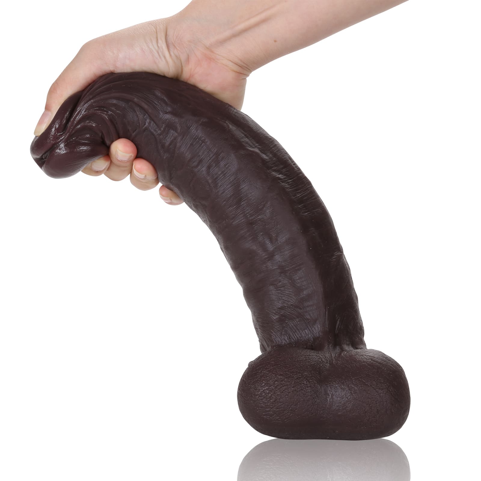 Levi 11.15inch Big Hyper Silicone Realistic Dildo with Balls