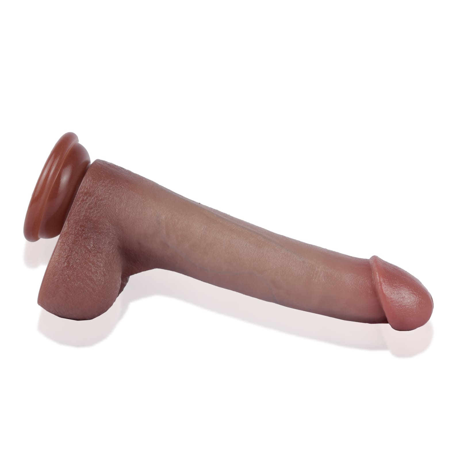 Michael 8.5in Silicone Suction Cup Thin Dildo