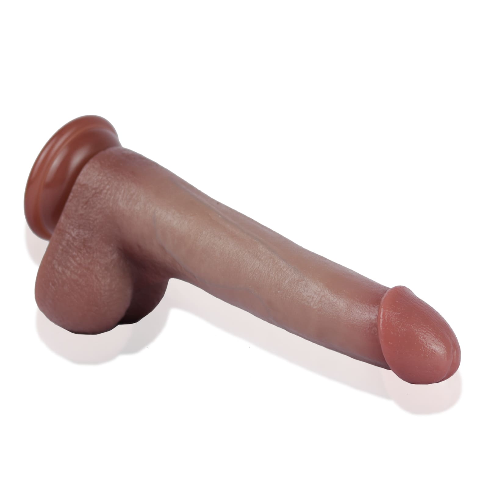 Michael 8.5in Silicone Suction Cup Thin Dildo