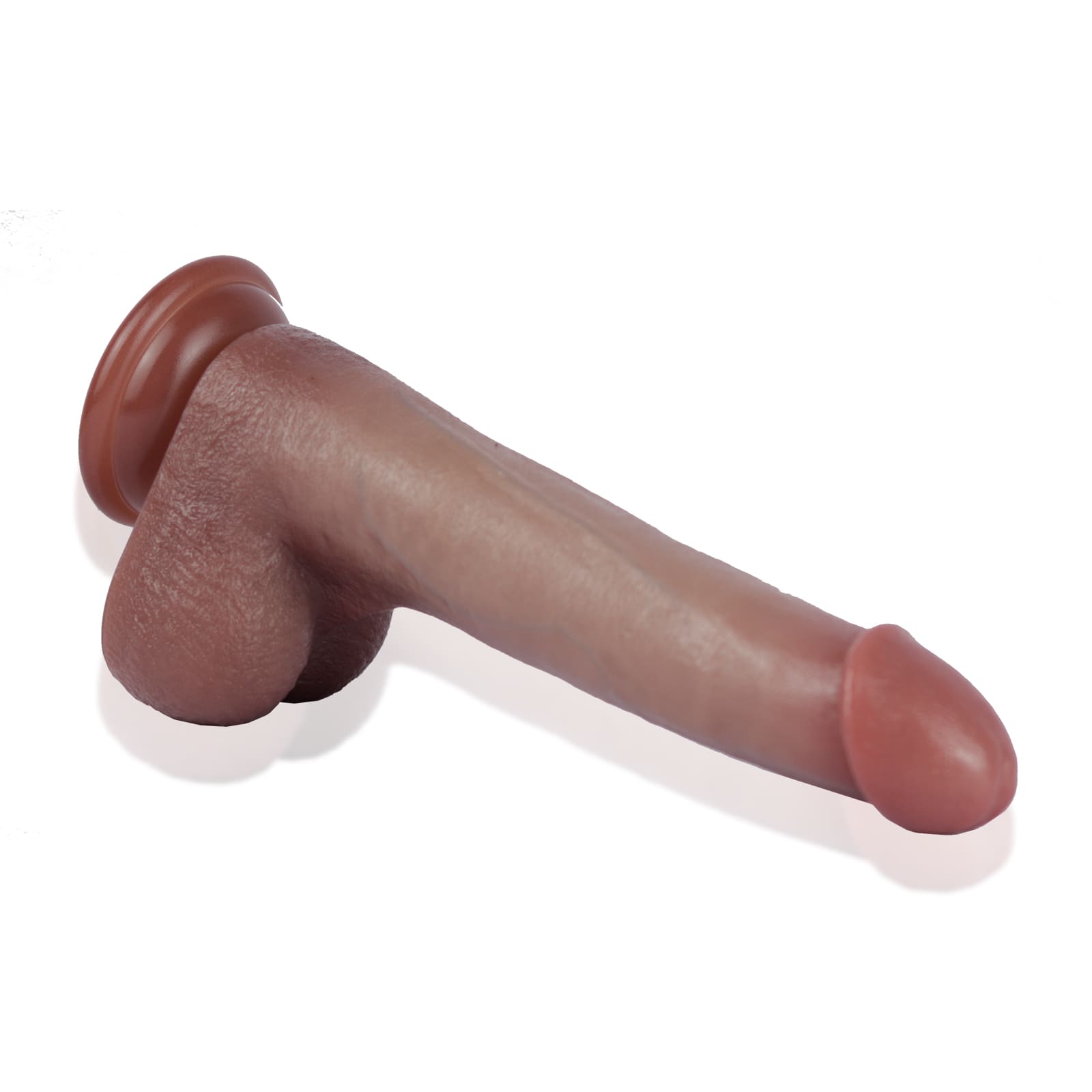 Michael 8.5in Silicone Suction Cup Thin Dildo