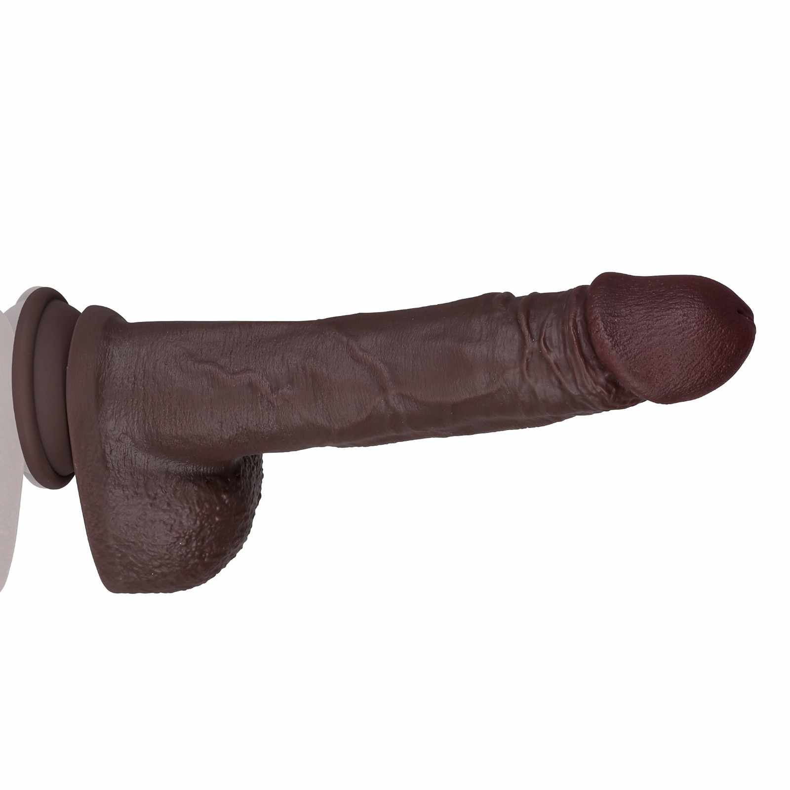 Ryan Silicone 10 Inch Realistic Big Black Cock Dildo