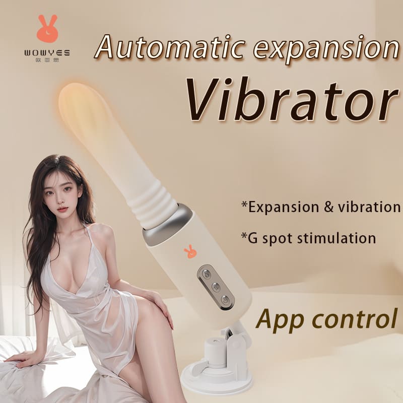 APP , Heating & 9 Modes Power Pound Thrusting Dildo Machine