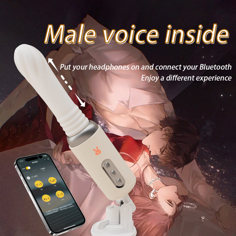 APP , Heating & 9 Modes Power Pound Thrusting Dildo Machine