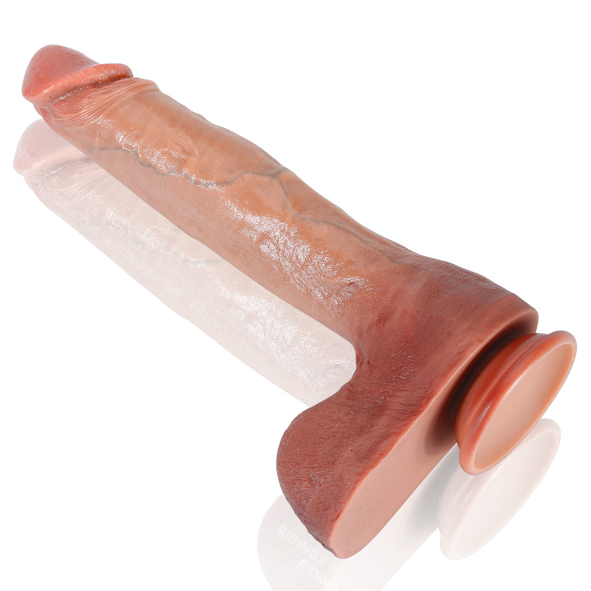 Alex 10Inch Ultra Realistic Glan Lifelike Dildo Going Super Deep & Lifelike Skintone